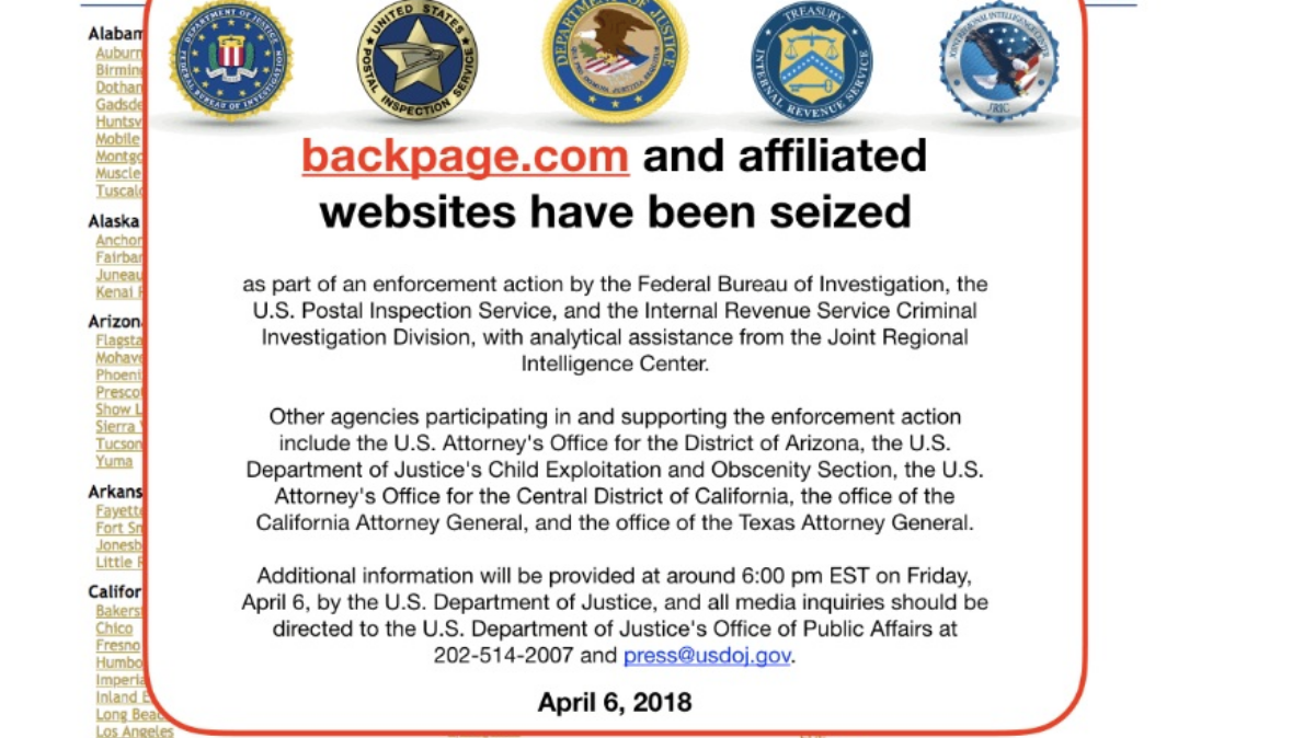 Banning Backpage Just Killed My Sex Life!